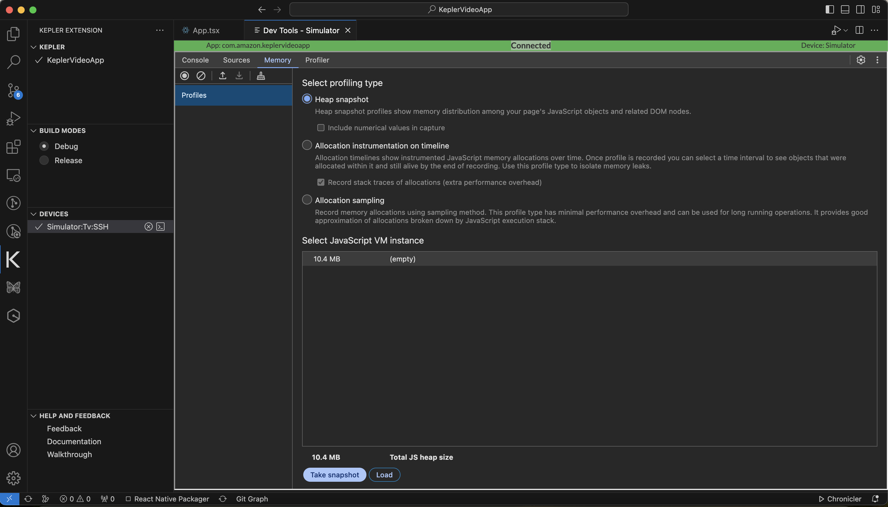 CDT window shows a successfully connected debugging session