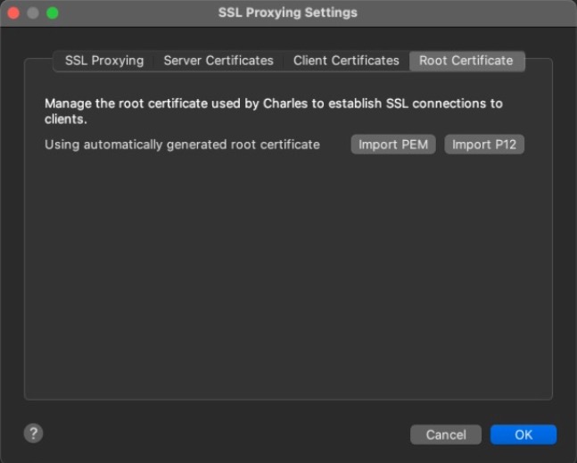 The image shows where to set the HTTP Proxy Port